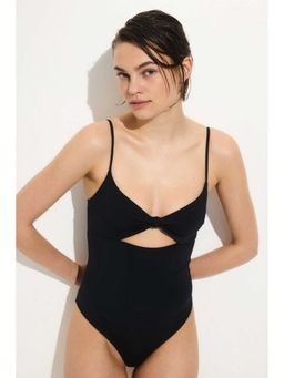 H&M - Women Blue Padded-Cup Swimsuit