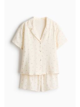 H&M - Women Multi-Color Cotton Muslin Pyjamas