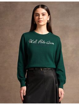 U.S. POLO ASSN. - Pure Cotton Embroidered Sweater