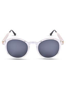Voyage - Grey Round Sunglasses for Men & Women - 3185Mg3877 (50)