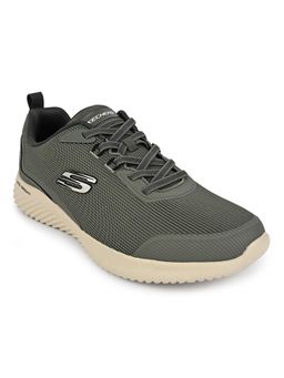 SKECHERS - Men Bounder Black Slip On Casual Sneakers