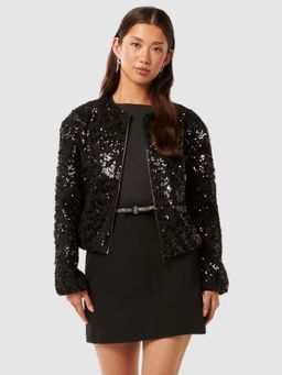 Forever New - Robyn Sequin Crop Jacket