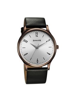 Sonata - Men Silver Dial Analog Watch - 77105Ql03W