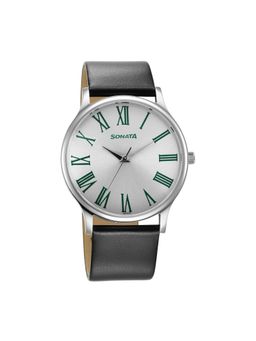 Sonata - Men Silver Dial Analog Watch - 77105Sl14W