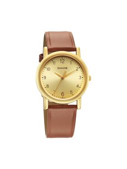 Sonata - Men Gold Dial Analog Watch - 7987Yl08W