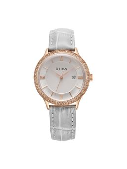 Titan - Women Silver Dial Analog Watch - 95247Wl03