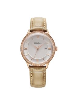 Titan - Women Silver Dial Analog Watch - 95247Wl04