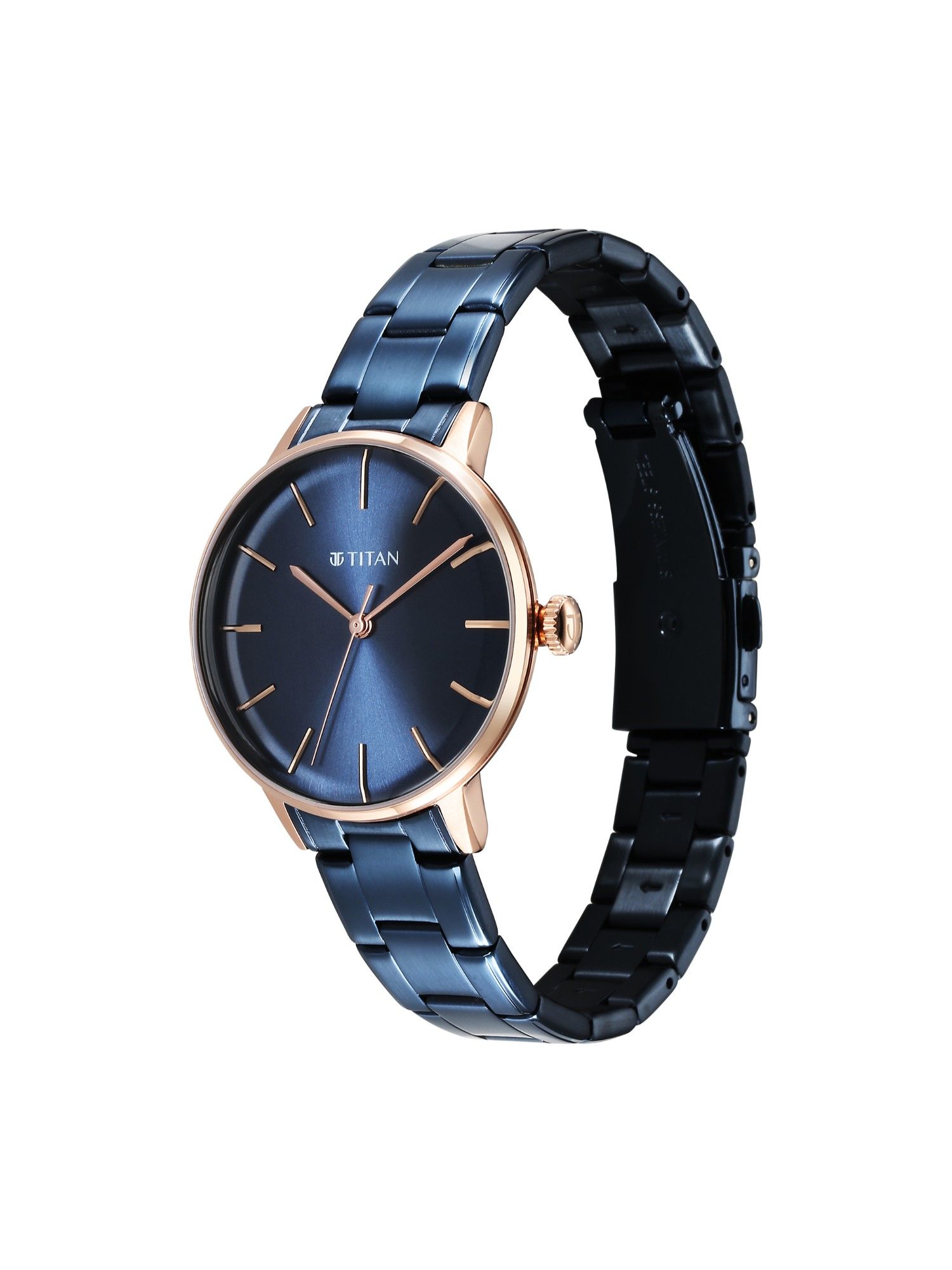 Buy Titan Women Blue Dial Analog Watch - 95248Km02 Online