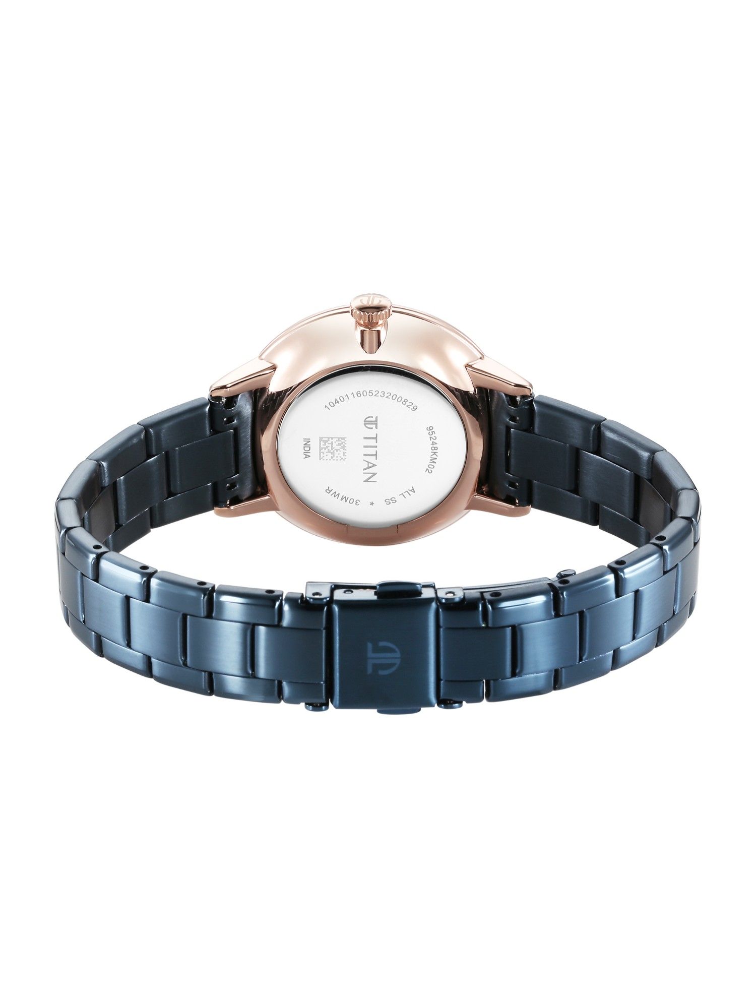 Buy Titan Women Blue Dial Analog Watch - 95248Km02 Online