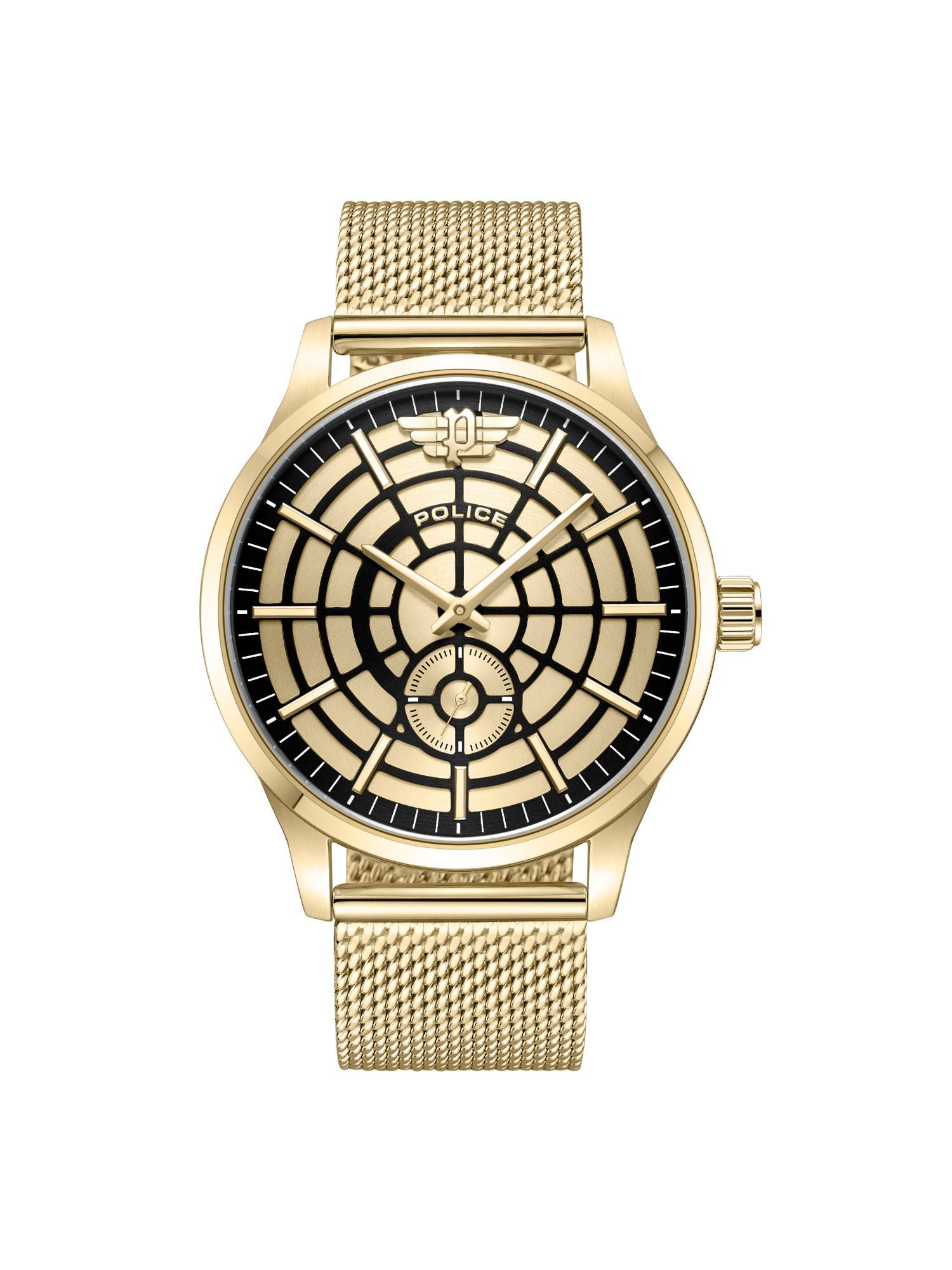Buy Police Men Gold Dial Analog Watch - Plpewjg0005203 Online