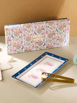 Fabindia - Multi Ceramic Casted Luxe Platter