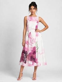 max - White Women Printed A-Line Dress