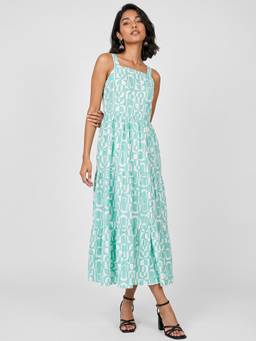 max - Off White Women Printed Dress