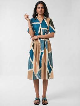 max - Multi-Color Women Printed Shirt Dress