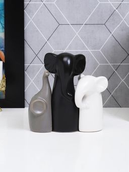 Tayhaa - Tranquil Trio Elephant Figurines