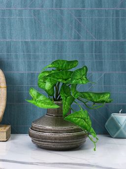 Tayhaa - Brown Burmese Designed Ceramic Vase