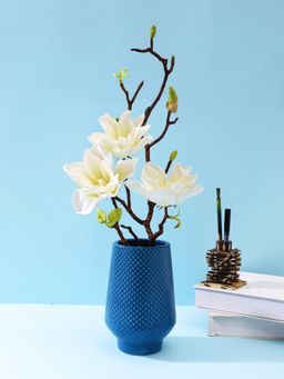 Tayhaa - Modern Blue Ceramic Vase
