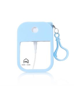 House of Quirk - Blue Spray Bottle Refillable Perfume & Sanitizer Mist Sprayer With Hook
