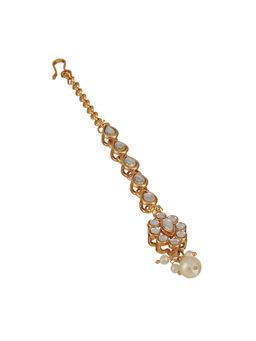 Aatmana - White Gold Plating Maang Tikka