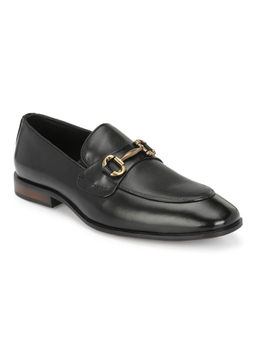 EGOSS - Luxe Genuine Leather Black Formal Loafers