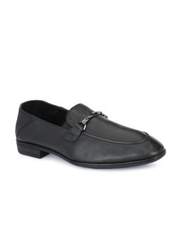 EGOSS - Luxe Genuine Leather Black Formal Loafers