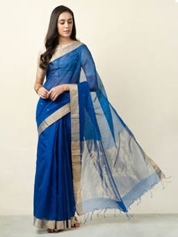 Fabindia - Cotton Silk Stitched Sari