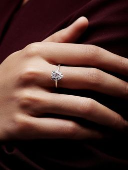 MISS JO - Pear Shaped Solitaire Engagement Ring