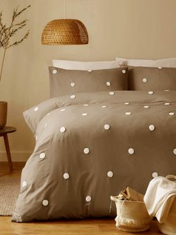 the White Moss - Brown Desert Microfiber Winter 300 Gsm Single Bed Comforter With Pillow Cover