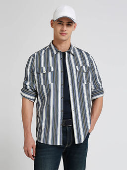Pepe Jeans - Razo Printed Twill Stripe Shirt