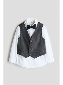 H&M - Boys White 3-Piece Dressy Set