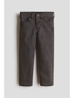 H&M - Boys Grey Slim Fit Lined Jeans