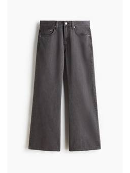 H&M - Men Grey Relaxed Bootcut Jeans