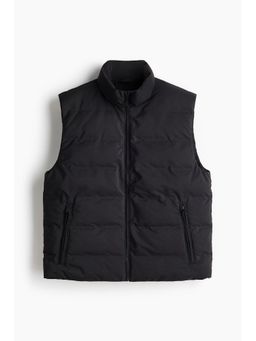 H&M - Men Black Windproof & Water-Repellent Puffer Gilet