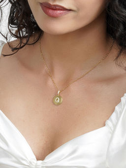 Joker and Witch - Joker & Witch Silken Alphabet Q Necklace