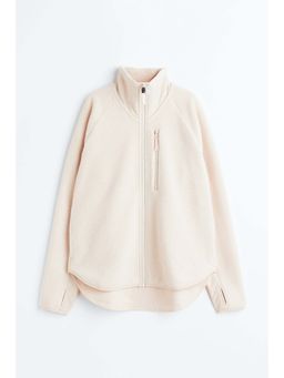 H&M - Women Beige Teddy Sports Jacket