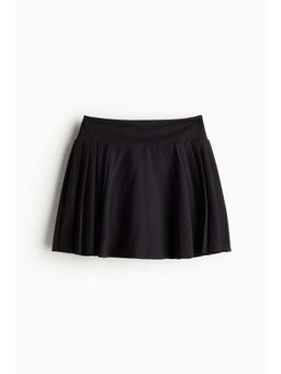 H&M - Women Black Pleated Tennis Skirt With Drymove