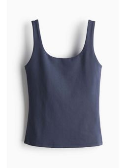 H&M - Women Blue Sports Vest Top With Softmove