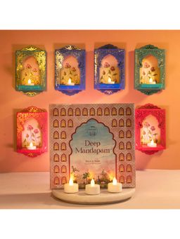 Island Rangoli - Deep Mandapam - Royal Jharokha Boxes