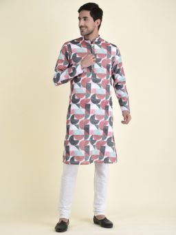 TABARD - Ethnic Wear Kurta for Men In Multicolor (Set of 2)