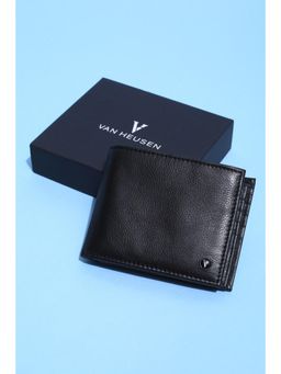 Van Heusen - Men Black Leather Wallet