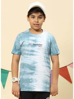 Monte Carlo - Boys Blue Heavy Wash T-Shirt