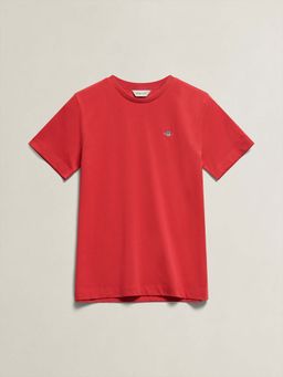 GANT - Boys Red Round Neck T-Shirt