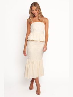 Petal & Pup - Yellow Xami Top with Skirt