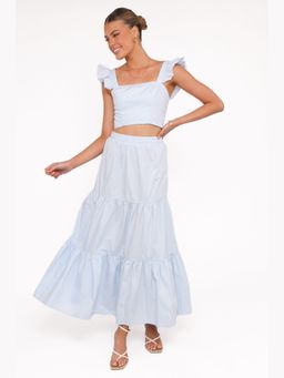 Petal & Pup - Blue Roxia Top with Skirt