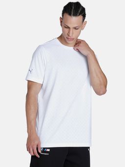 Puma - Bmw M Motorsport Jacquard Mens White T-shirt