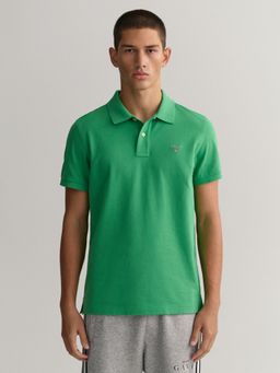 GANT - Men Green Original Pique Polo T-Shirt