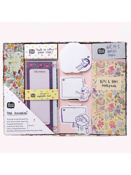 Alicia Souza - Desk Accessories Kit-With Wonderful World Ballpoint Pen
