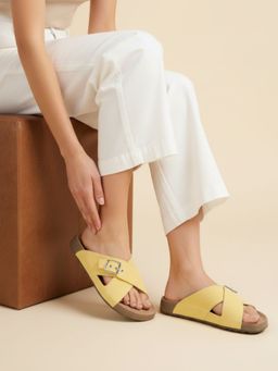 Inc.5 - Womens Yellow Casual Sandals