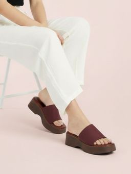 Inc.5 - Womens Wine Party Wear Sandal Heels