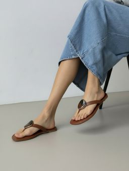 Inc.5 - Womens Brown Casual Flats